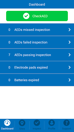 CheckAED Screenshot 1
