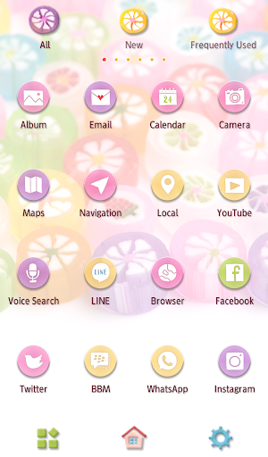 Colorful CandiesTheme Screenshot 2