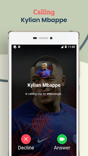 Kylian Mbappé Fake Call Screenshot 2