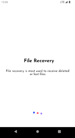 File and Contact Recovery Screenshot 1