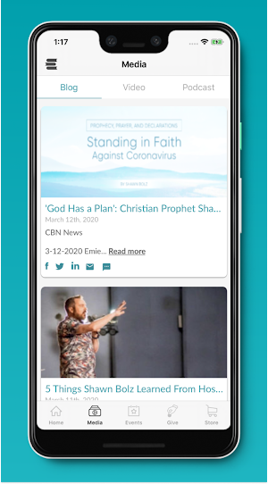 Bolz Ministries Screenshot 2