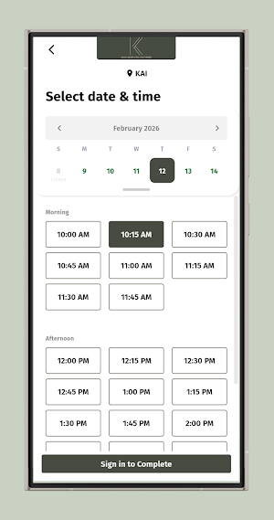 KAI Patient Portal Screenshot 2