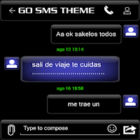 THEME FOR GO SMS BLACK STORM