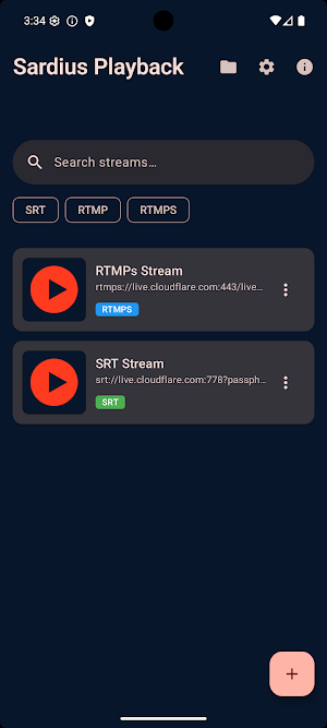 Sardius Playback Screenshot 3