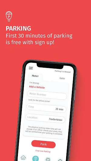 HotSpot Parking Transit Taxis Screenshot 1