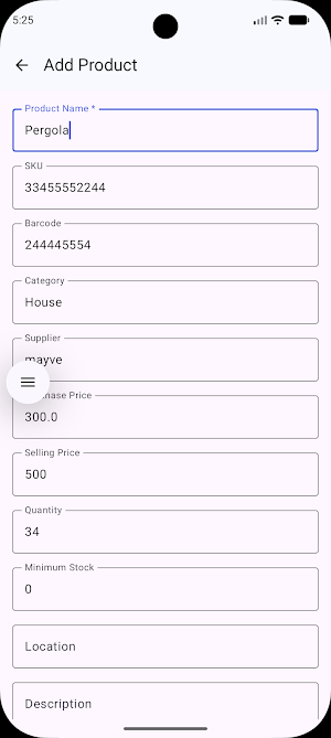ElementV Inventory Manager Screenshot 1