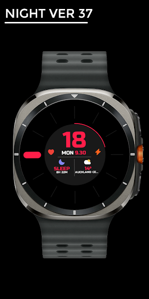 Night ver 37 - watch face Screenshot 0