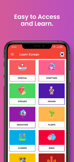 Learn Korean - Beginners Screenshot 1