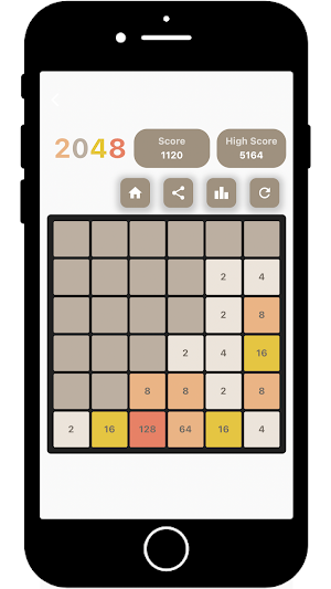 2048 - TZFE Screenshot 3