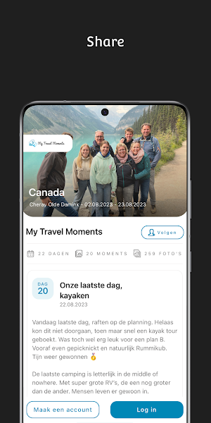 My Travel Moments Screenshot 1