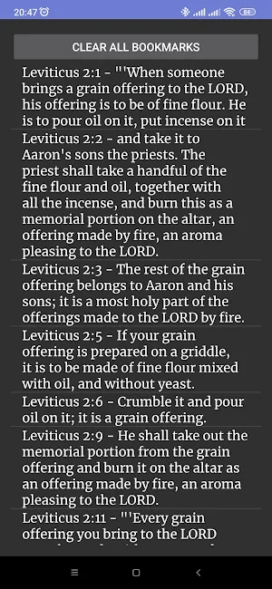 NIV Offline Holy Bible Screenshot 2