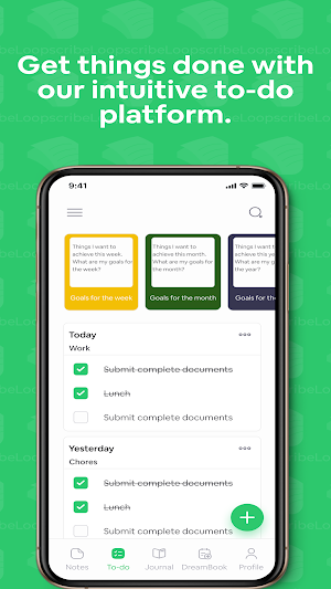 Loopscribe - Note, Journal Screenshot 1