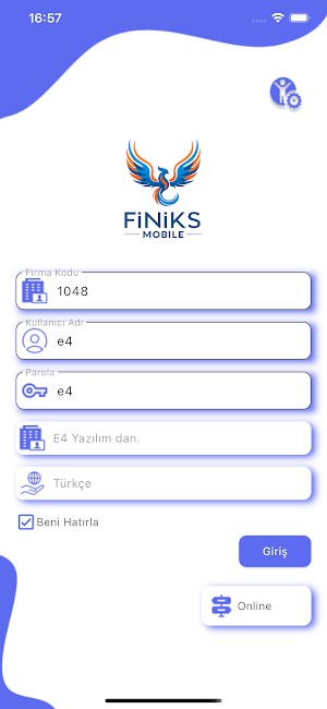 Finiks Mobile Screenshot 0