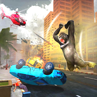 Gorilla Rampage City Attack 3D