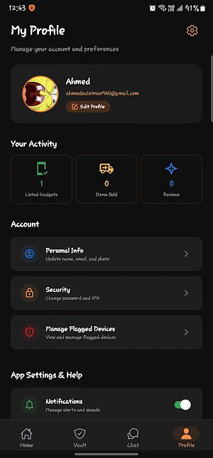 Gadget Vault Screenshot 0