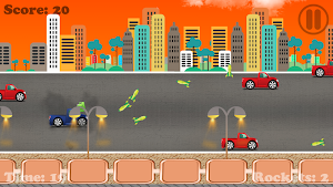 Truck Road Fighter Game Screenshot 1