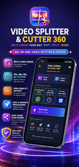 Video Splitter & Cutter 360 Screenshot 0