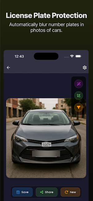 PrivacyBlurring Pro: Face Blur Screenshot 2