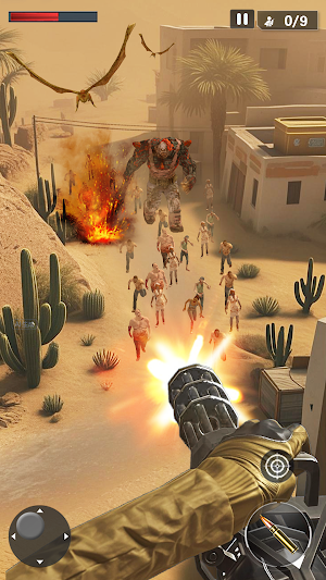 Zombie Strike: Shoot Fire Screenshot 2