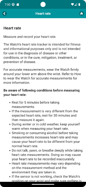 User guide for Galaxy Watch 5 Screenshot 0