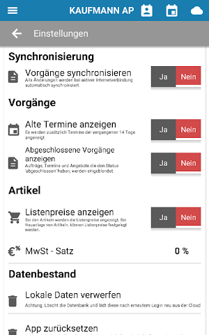 Kaufmann App Screenshot 3