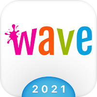 Wave Keyboard Background - Ani
