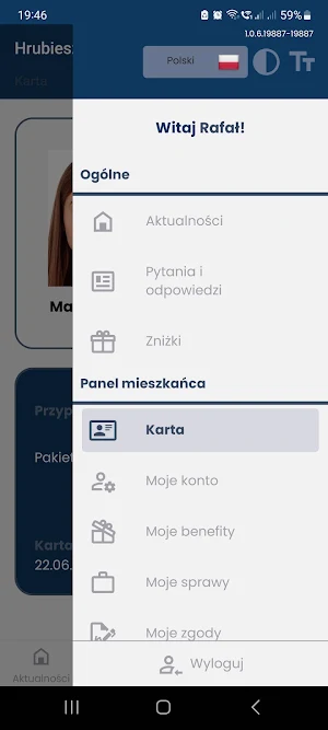 Hrubieszowska Karta Mieszkańca Screenshot 3