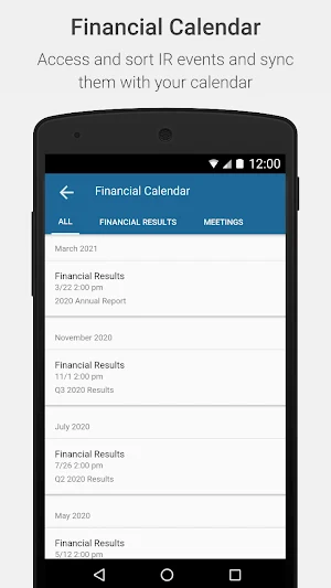 Takween Investor Relations Screenshot 3