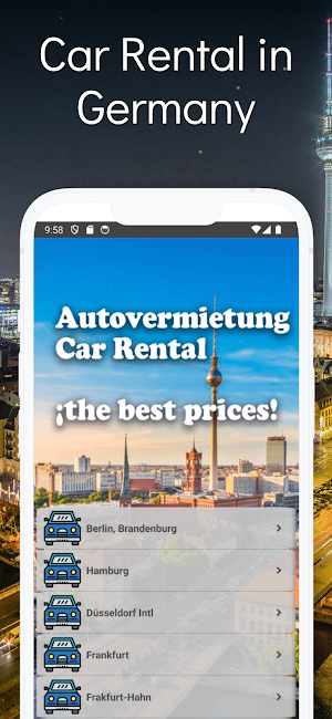 Autovermietung: Car Rental Screenshot 0