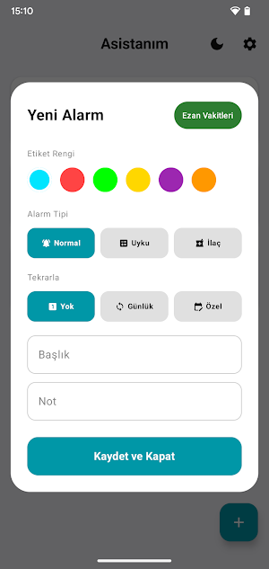 My Assistant: Smart Alarm Screenshot 1