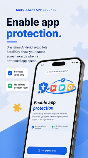 ScrollKey: App Blocker Screenshot 0