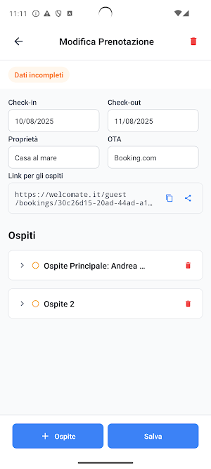 WelcoMate Screenshot 1