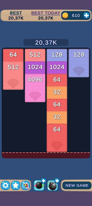 Merge Diamond Cards Puzzle Screenshot 3