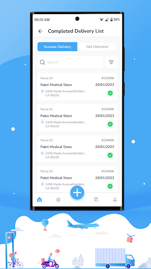 Patel Courier Service Screenshot 2