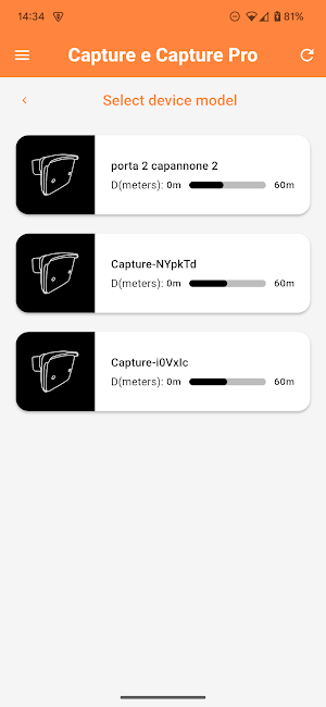 Capture Sensors Screenshot 2