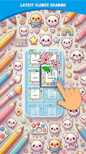 Flower Coloring Fun Screenshot 3