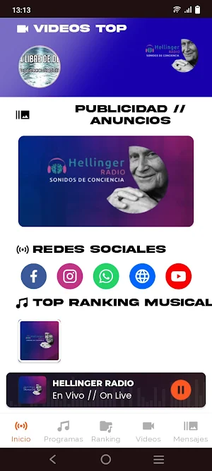 Hellinger Radio Screenshot 1
