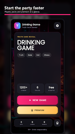 Drinking Game: Truth or Dare Screenshot 0
