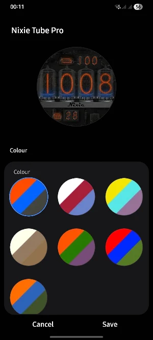Nixie Tube Face - Pro Screenshot 0