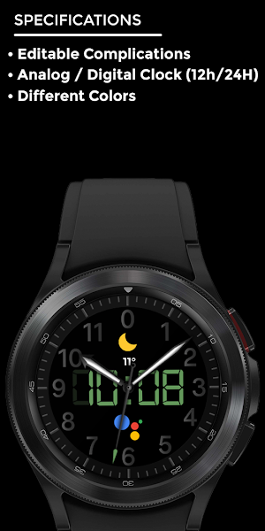 Tenight - watch face Screenshot 3