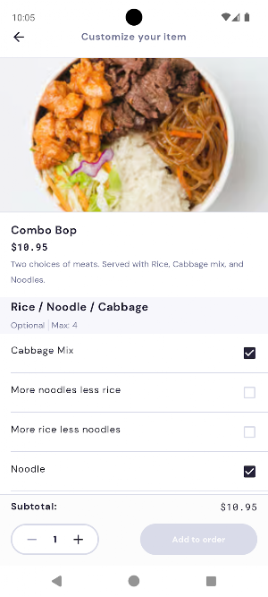 CupBop Screenshot 1