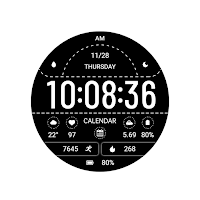 Clear Ink White For Wear OS