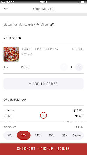 RedRocks - Pizza & Delivery Screenshot 3
