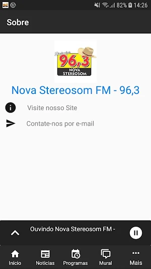 Nova Stereosom FM - 96,3 Screenshot 3