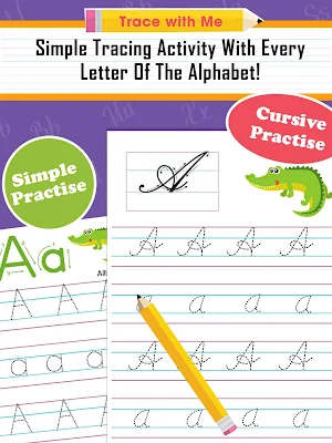 Kids Cursive Writing - Learn Cursive Handwriting Screenshot 3