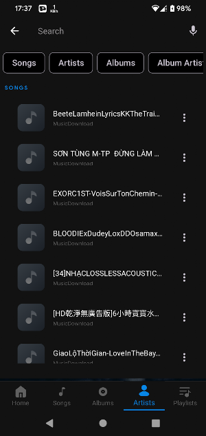 Music Downloader & Player Screenshot 1