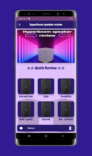 Hyperboom speaker review Screenshot 0