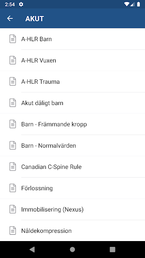 Ambulans Blekinge Screenshot 1