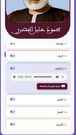 محمود خليل الحصري Screenshot 3