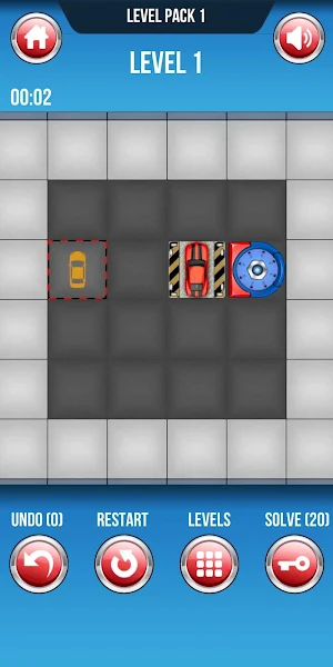 Crazy Car Out Screenshot 1